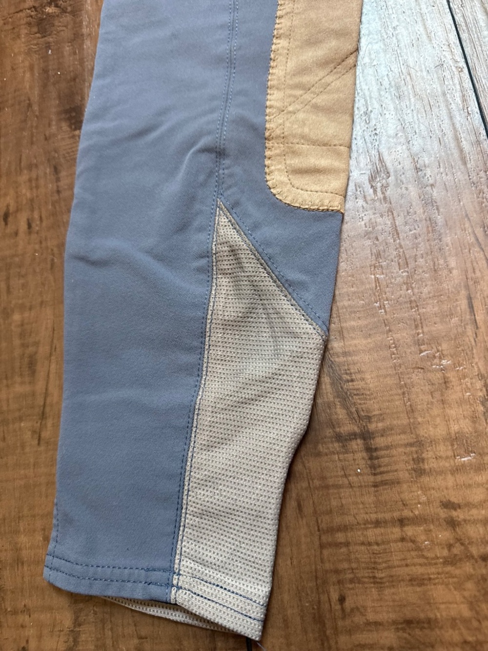 RJ Classics Slate Blue Knee Patch Breeches | Women's 26R - Picture 7 of 7